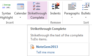 Gem for OneNote